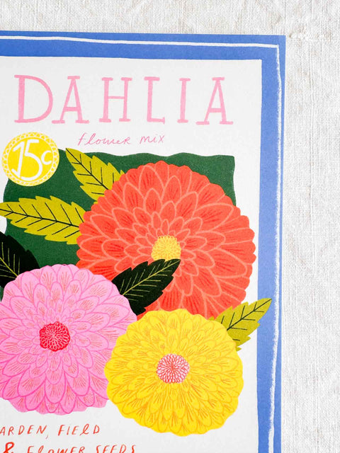 Affiche Dahlia