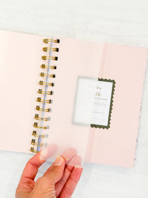 Agenda 2026 - Floral corail