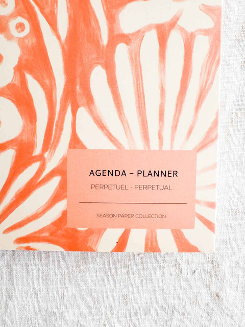 Agenda Perpétuel - Parfum Pêche