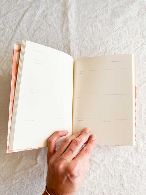 Agenda Perpétuel - Parfum Pêche