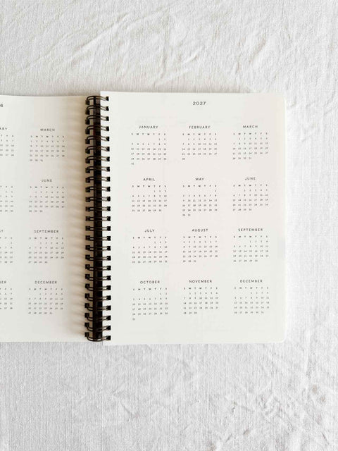 Agenda souple - Gracie 17 mois 2025/2026