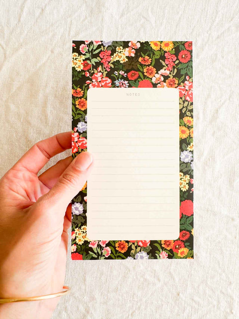 Bloc notes - Flores