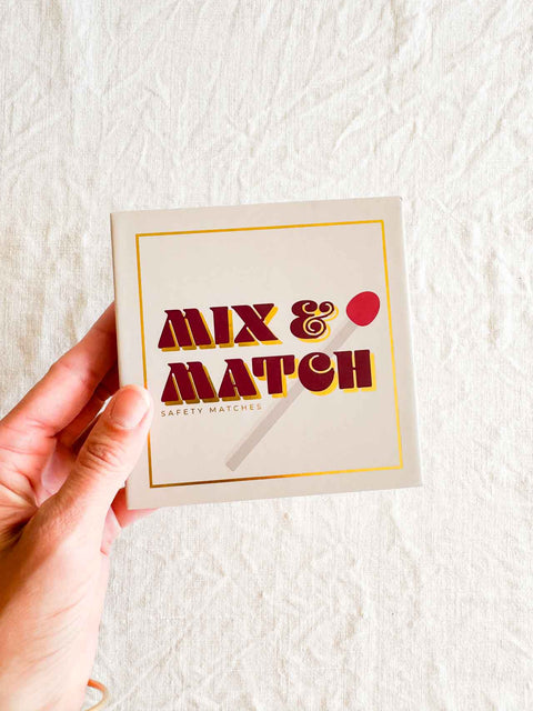 Boîte d'allumettes - Mix & match