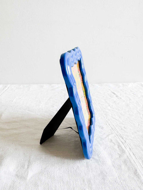 Cadre Vague - Bleu 10x15