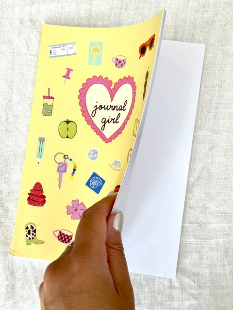 Carnet Journal girl A5