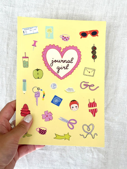 Carnet Journal girl A5