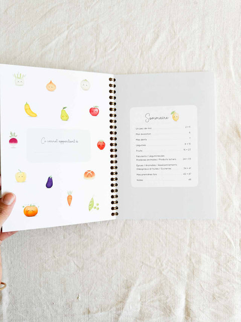 Carnet de diversification alimentaire