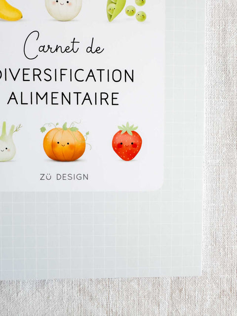 Carnet de diversification alimentaire