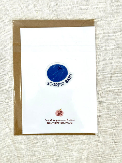 Carte Signe astro