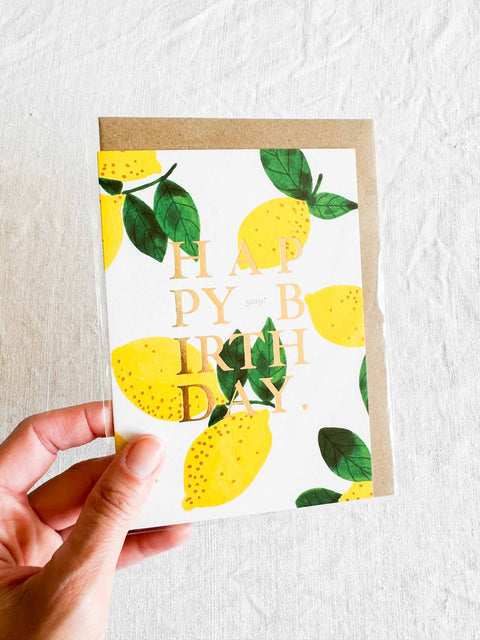 Carte HBD Lemons