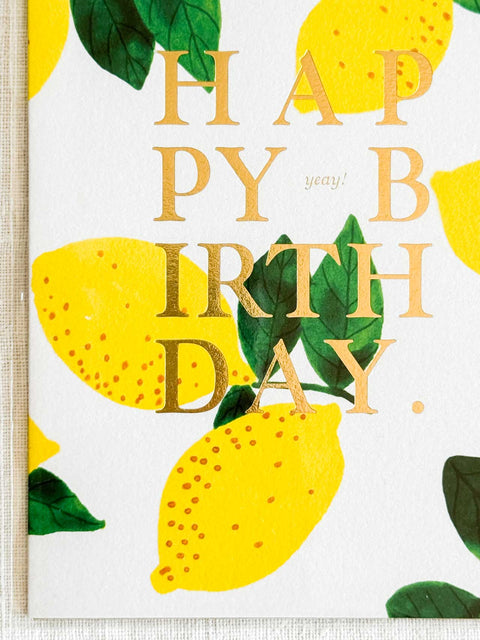 Carte HBD Lemons