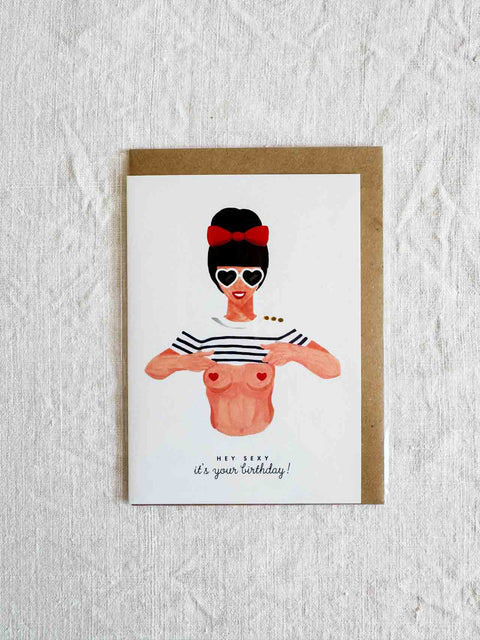 Carte Hey sexy