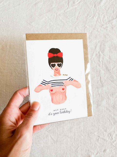 Carte Hey sexy