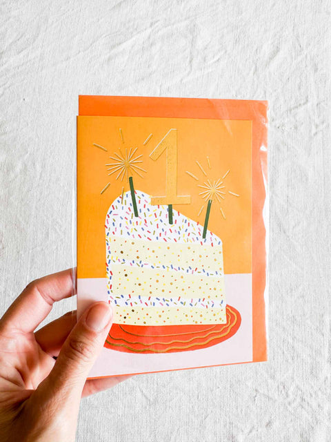 Carte d'anniversaire âge - Kerrie illustrates