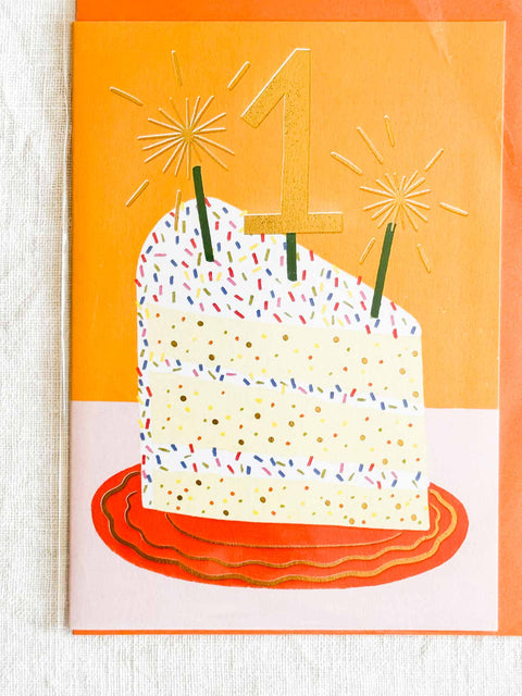 Carte d'anniversaire âge - Kerrie illustrates