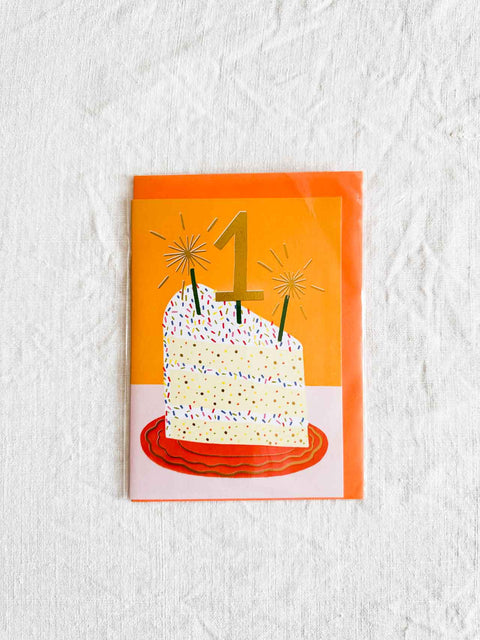 Carte d'anniversaire âge - Kerrie illustrates