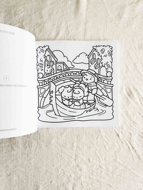 Coloriages Europe Cosy