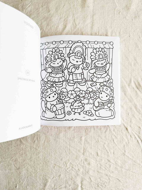 Coloriages Hawaï Cosy