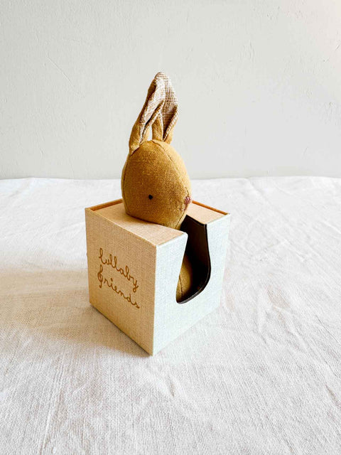 Hochet Lapin Jaune