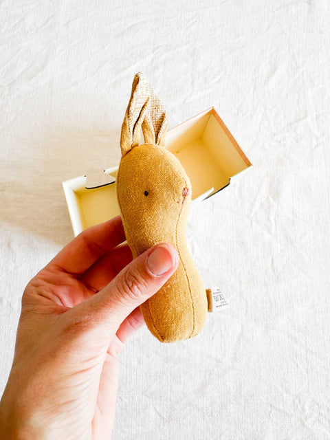 Hochet Lapin Jaune