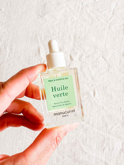 Soin ongles - Huile verte
