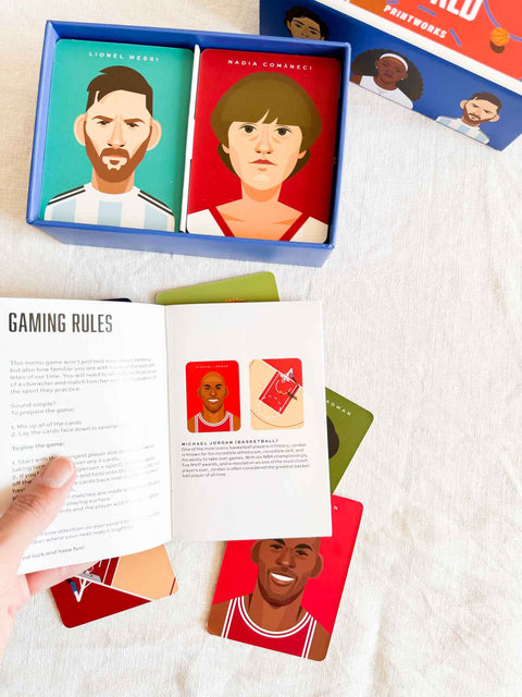 Jeu Memo - Iconic athletes