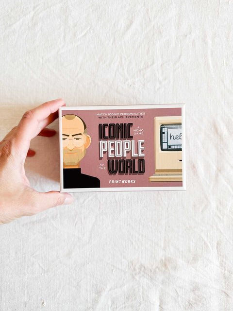 Jeu Memo - Iconic people