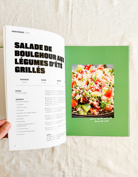 Livre de cuisine - Maman débordée