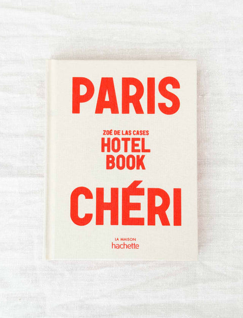 Livre Paris chéri Hotel book