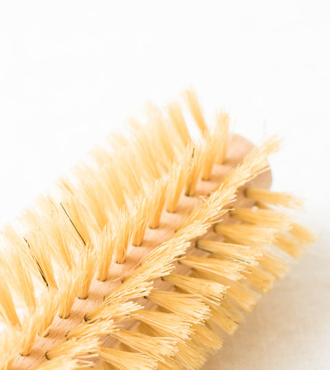 Brosse ronde - Sanglier et nylon