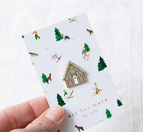 Pin's - Gingerbread house
