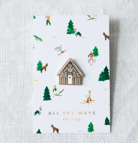 Pin's - Gingerbread house