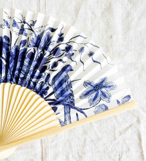 Eventail - Delft Blue