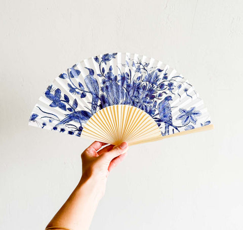 Eventail - Delft Blue