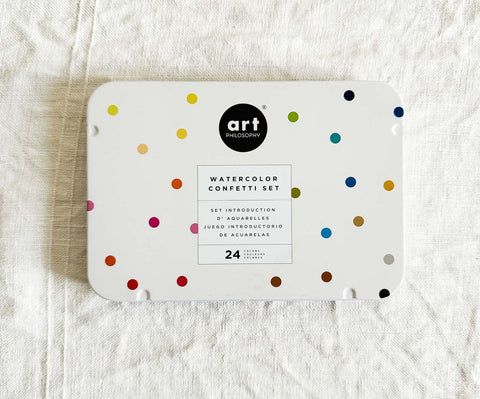 Palette d'aquarelle - Confetti