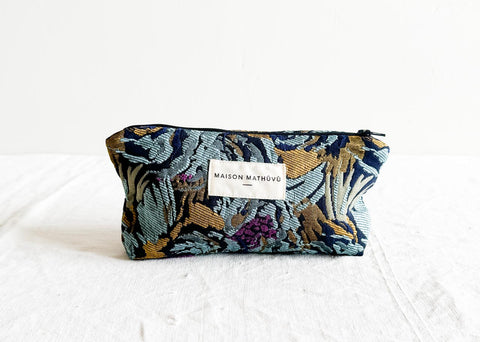 Trousse à crayons - Jungle turquoise