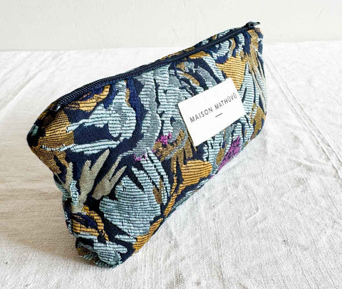 Trousse à crayons - Jungle turquoise
