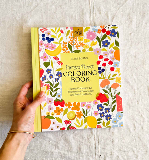 Livre de coloriage - Farmers Market