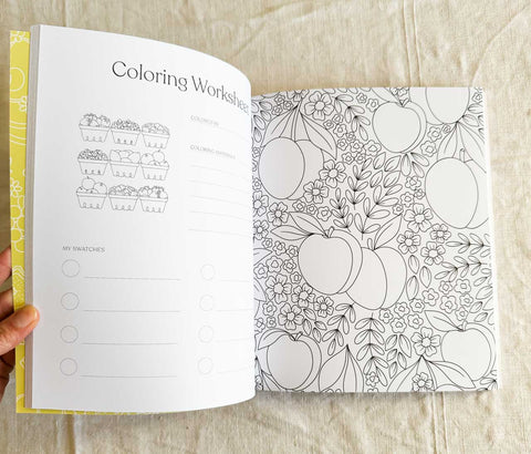 Livre de coloriage - Farmers Market