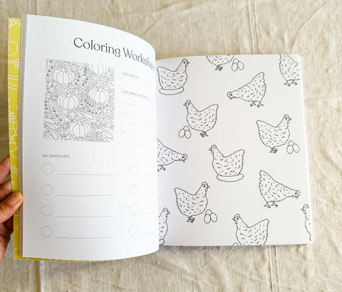 Livre de coloriage - Farmers Market