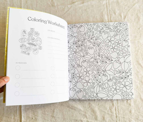 Livre de coloriage - Farmers Market