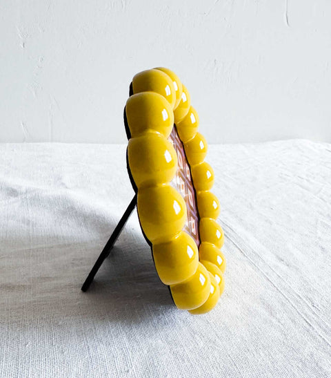 Cadre Rond - Jaune