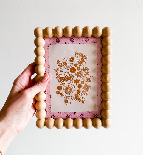 Cadre Rectangle - Beige