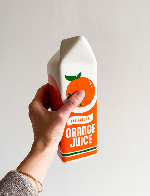 Vase – Brique Jus d'orange