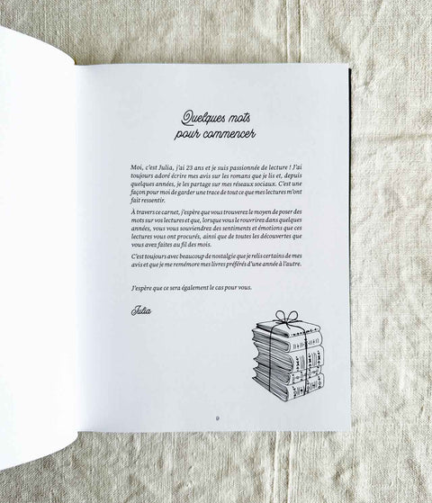 Carnet de lecture