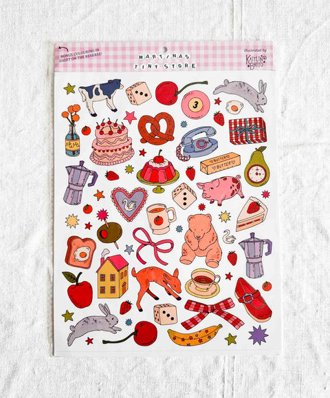Stickers illustrés GM
