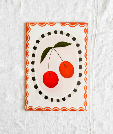 Affiche A5 - Cerise