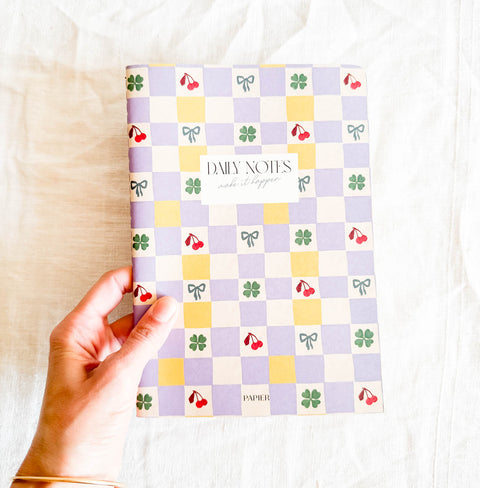 Carnet - Damier