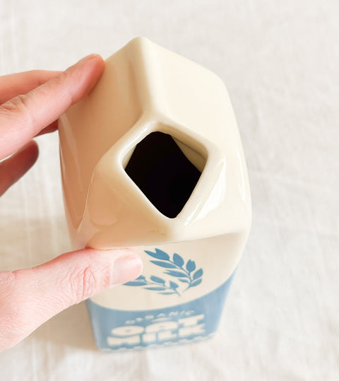 Vase - Brique lait d'avoine
