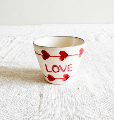 Tasse expresso ovale - Love